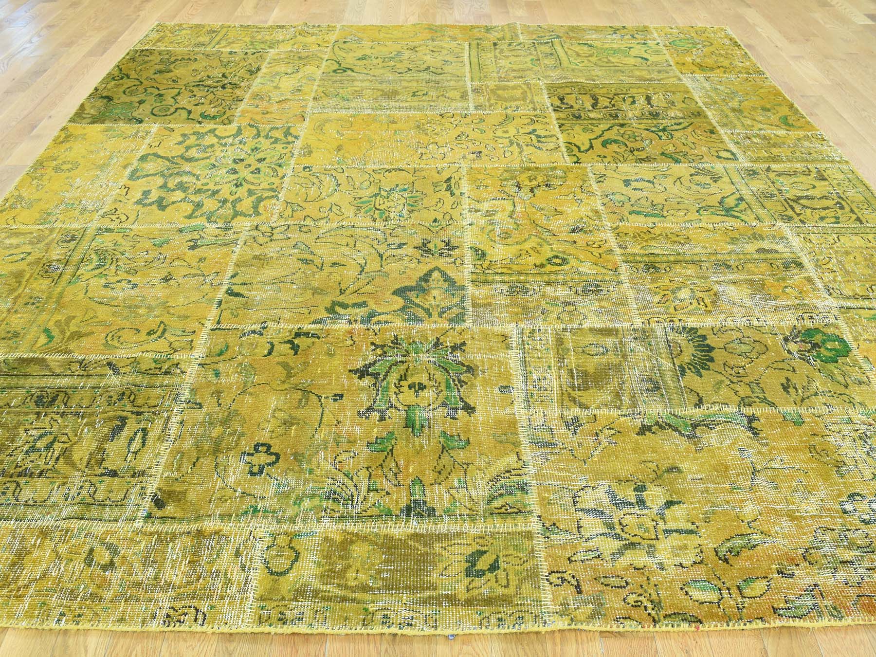 Overdyed & Vintage Rugs LUV287793